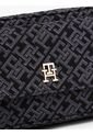Bolso Negro Tipo Cámara TH ICON Con Jacquard Tommy Hilfiger de Tommy Hilfiger