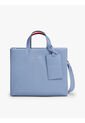 Bolso Azul Tote Cruzado Y Etiqueta Tommy Hilfiger de Tommy Hilfiger