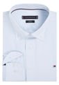 Camisa De Rayas Verticales Con Corte Informal Azul Tommy Hilfiger de Tommy Hilfiger