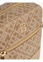 Bolso Beige Crossover Jacquard Tommy Hilfiger de Tommy Hilfiger