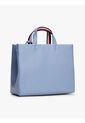 Bolso Azul Tote Cruzado Y Etiqueta Tommy Hilfiger de Tommy Hilfiger