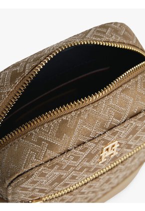 Bolso Beige Crossover Jacquard Tommy Hilfiger