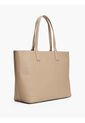 Bolso Beige Tote Con Logo Tommy Hilfiger de Tommy Hilfiger
