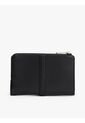 Billetera Negra Plegable Con Monograma TH Tommy Hilfiger de Tommy Hilfiger