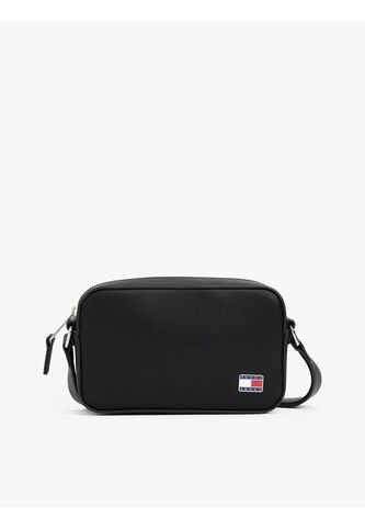 Bolso Negro Cruzado Con Insignia Del Logo Tommy Hilfiger Tommy Hilfiger