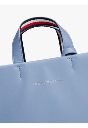 Bolso Azul Tote Cruzado Y Etiqueta Tommy Hilfiger