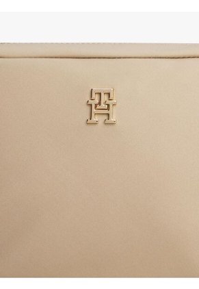 Bolso Beige Cruzado De Tejido Técnico Tommy Hilfiger