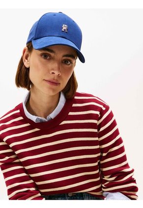 Gorra Azul De Béisbol Con Monograma TH Tommy Hilfiger