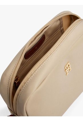 Bolso Beige Cruzado De Tejido Técnico Tommy Hilfiger
