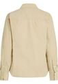 Camisa Beige Oxford Manga Larga Con Logo Tommy Hilfiger de Tommy Hilfiger
