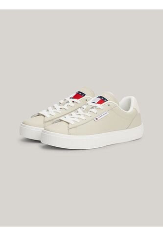 Tenis Multicolor Essential De Cuero Con Logo Tommy Hilfiger Tommy Hilfiger