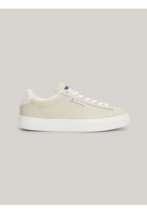 Tenis Multicolor Essential De Cuero Con Logo Tommy Hilfiger