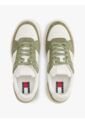 Tenis Verde De Mezcla De Ante Y Suela Cupsole Tommy Hilfiger de Tommy Hilfiger