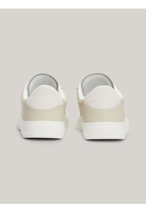 Tenis Multicolor Essential De Cuero Con Logo Tommy Hilfiger