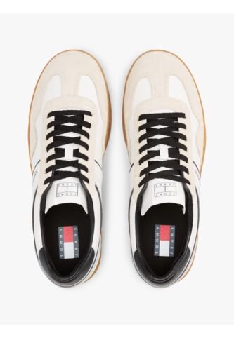 Tenis Blanco The Greenwich De Texturas Mixtas Tommy Hilfiger Tommy Hilfiger