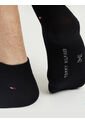 Pack Negro De Dos Pares De Medias Tobilleras Tommy Hilfiger de Tommy Hilfiger