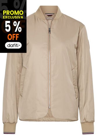 Chaqueta Beige Cazadora Para Mujer Tommy Hilfiger Tommy Hilfiger