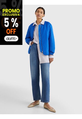 Chaqueta Azul Cazadora Mujer Tommy Hilfiger Tommy Hilfiger