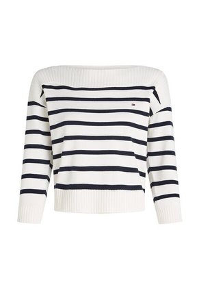 Saco Multicolor De Cuello Barco Y Mangas 3/4 Tommy Hilfiger