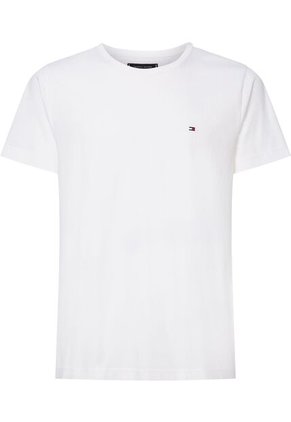 Camiseta Manga Corta Blanco Slim Fit Esencial