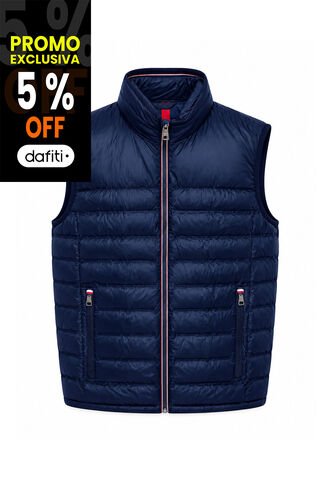 Chaleco Azul Sin Mangas Con Detalles Distintivos Tommy Hilfiger Tommy Hilfiger