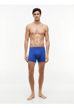 Pack Azul De 3 Boxer Brief Con Logo Tommy Hilfiger