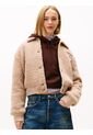 Chaqueta Café Bomber Con Logo Tommy Jeans de Tommy Hilfiger