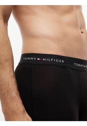 Pack Negro De 3 Boxer Brief Con Logo Tommy Hilfiger