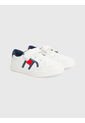 Tenis De Niño Cupsole Con Velcro Y Elástico Niño Blanco Tommy Hilfiger de Tommy Hilfiger