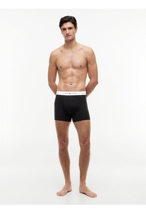 Pack Negro De 3 Calzoncillos Bóxer Signature Tommy Hilfiger