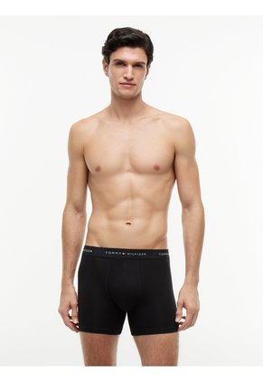 Pack Azul De 3 Boxer Brief Con Logo Tommy Hilfiger