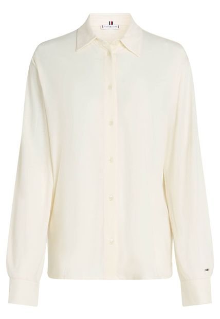 Camisa Blanca Clásica Manga Larga Tommy Hilfiger