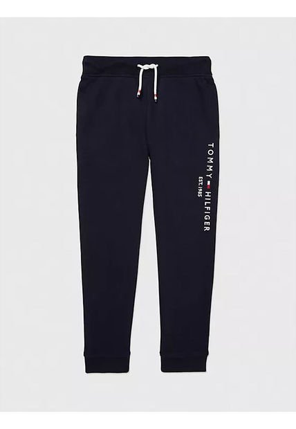 Jogger Azul Niño Essential Deportivo Con Logo Adaptive Tommy Hilfiger