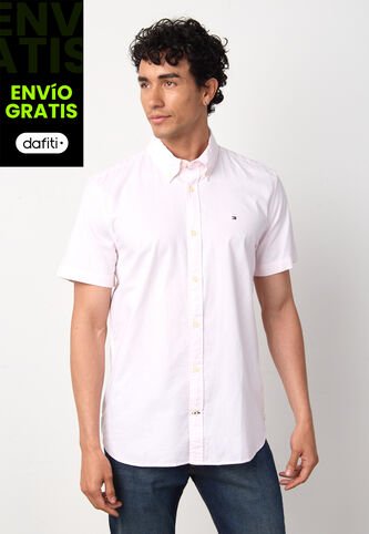  Camisa TOMMY HILFIGER Rosa Tommy Hilfiger