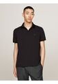 Polo Negro TH Flex De Corte Regular Tommy Hilfiger de Tommy Hilfiger