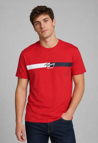 Camiseta TOMMY HILFIGER Rojo Tommy Hilfiger