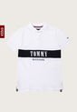 Polo Azul-Blanco Tommy Hilfiger Kids de Tommy Hilfiger