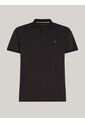 Polo Negro TH Flex De Corte Regular Tommy Hilfiger de Tommy Hilfiger