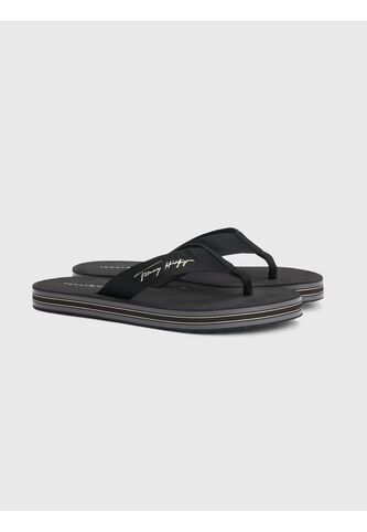 Sandalias Con Logo Mujer Negro Tommy Hilfiger Tommy Hilfiger