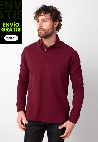 Polo Manga larga TOMMY HILFIGER Vino Tommy Hilfiger