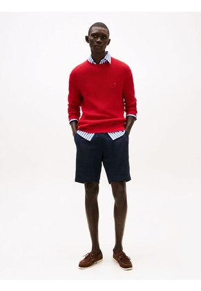 Bermudas Azul Essential Terry Tommy Hilfiger