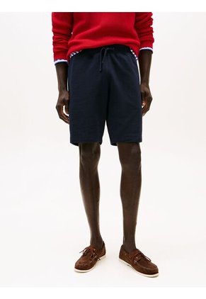 Bermudas Azul Essential Terry Tommy Hilfiger