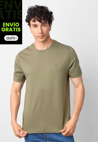 Camiseta TOMMY HILFIGER Verde Militar Tommy Hilfiger