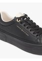Tenis Negro Con Plataforma Tommy Hilfiger de Tommy Hilfiger