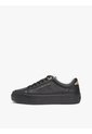 Tenis Negro Con Plataforma Tommy Hilfiger de Tommy Hilfiger