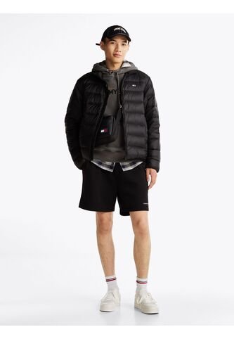 Chaqueta Negra Repelente Al Agua Tommy Jeans Tommy Hilfiger
