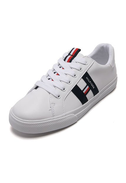 Tenis Lifestyle Blanco-Azul-Rojo Tommy Hilfiger