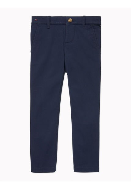 Pantalón Niño Azul Oscuro Chino Elastico - Adaptive Tommy Hilfiger