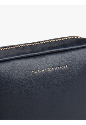 Bolso Azul Con Correa Cruzada Tejida Tommy Hilfiger