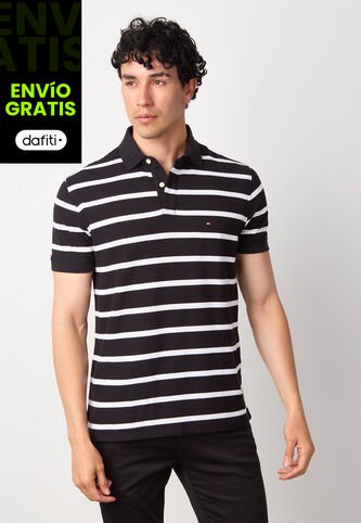 Polo TOMMY HILFIGER Negro Tommy Hilfiger